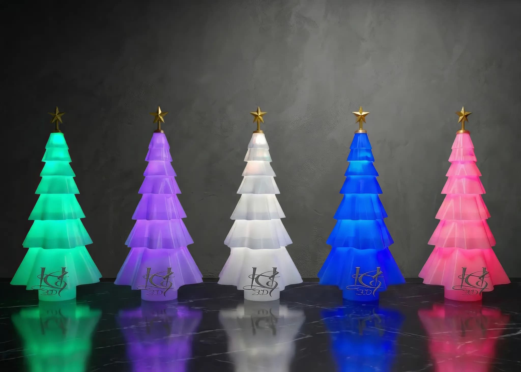 Arbolito de Navidad Desarmable 36cm miniatura 1