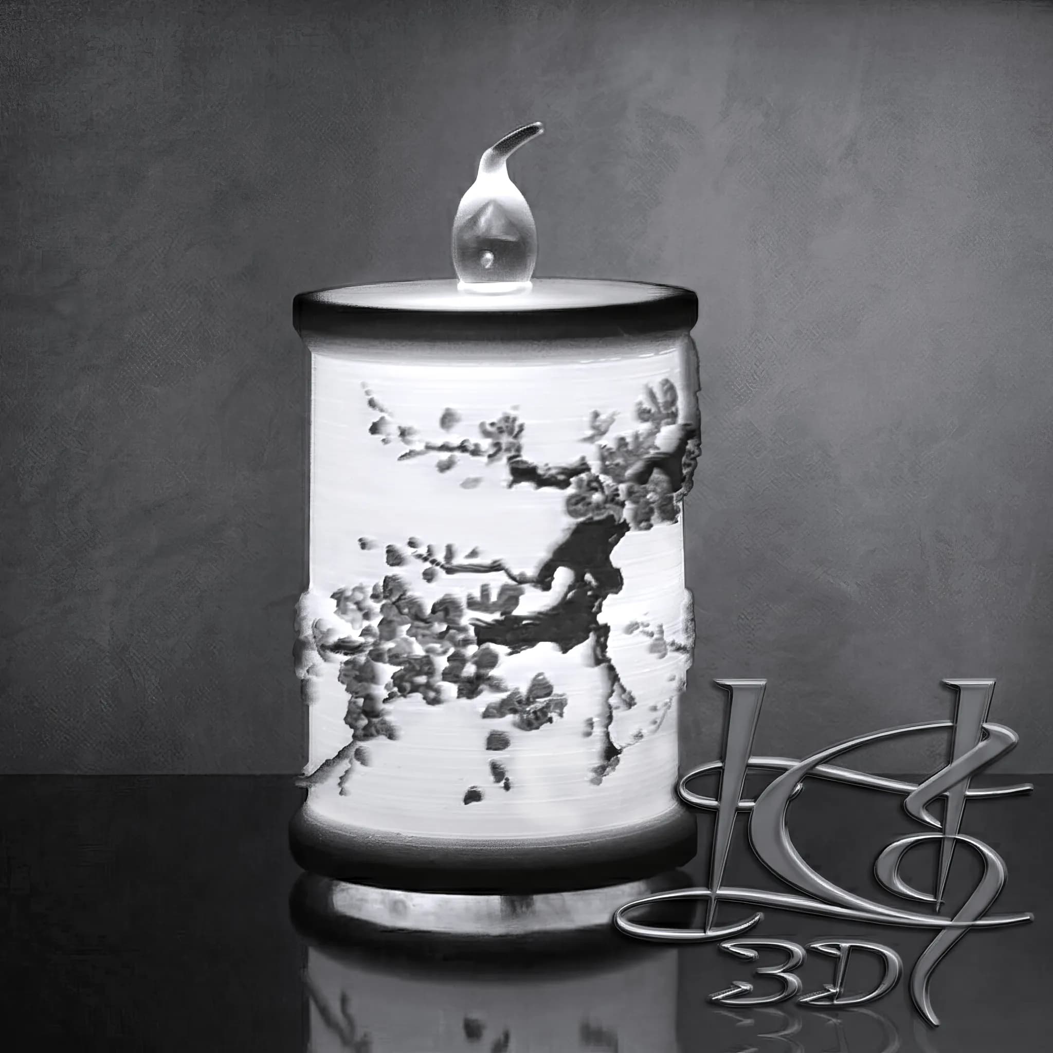 Souvenir Vela LED 6cm - imagen 1