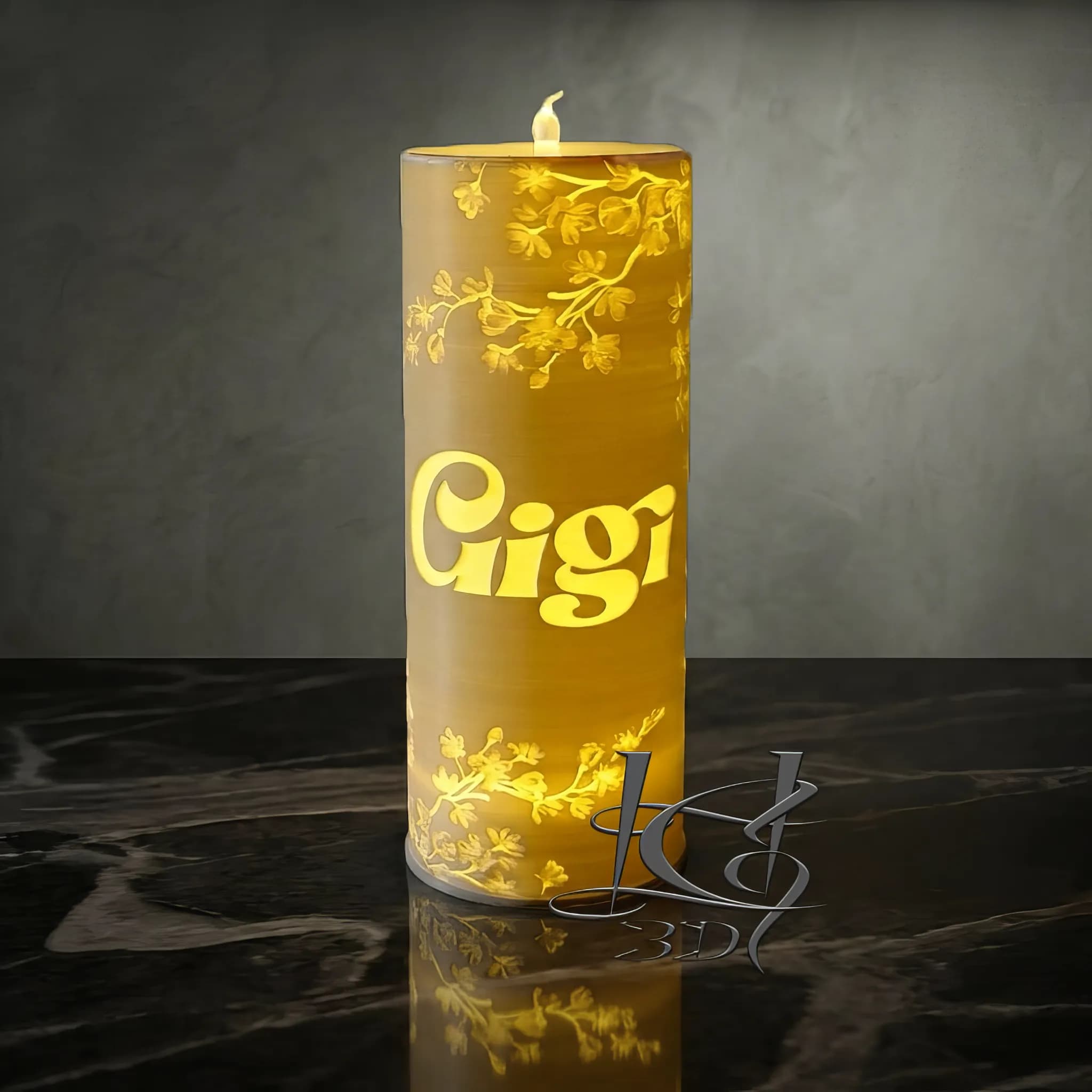 Centros de Mesa Vela 25cm Recargables miniatura 5