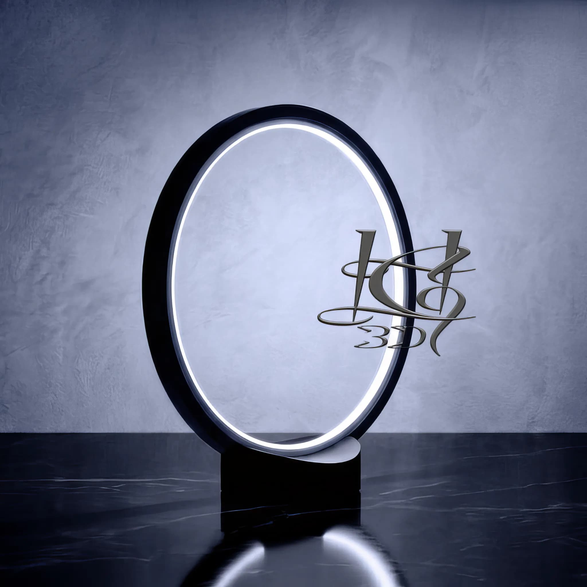 Lámpara Centro de Mesa Anillo LED miniatura 2