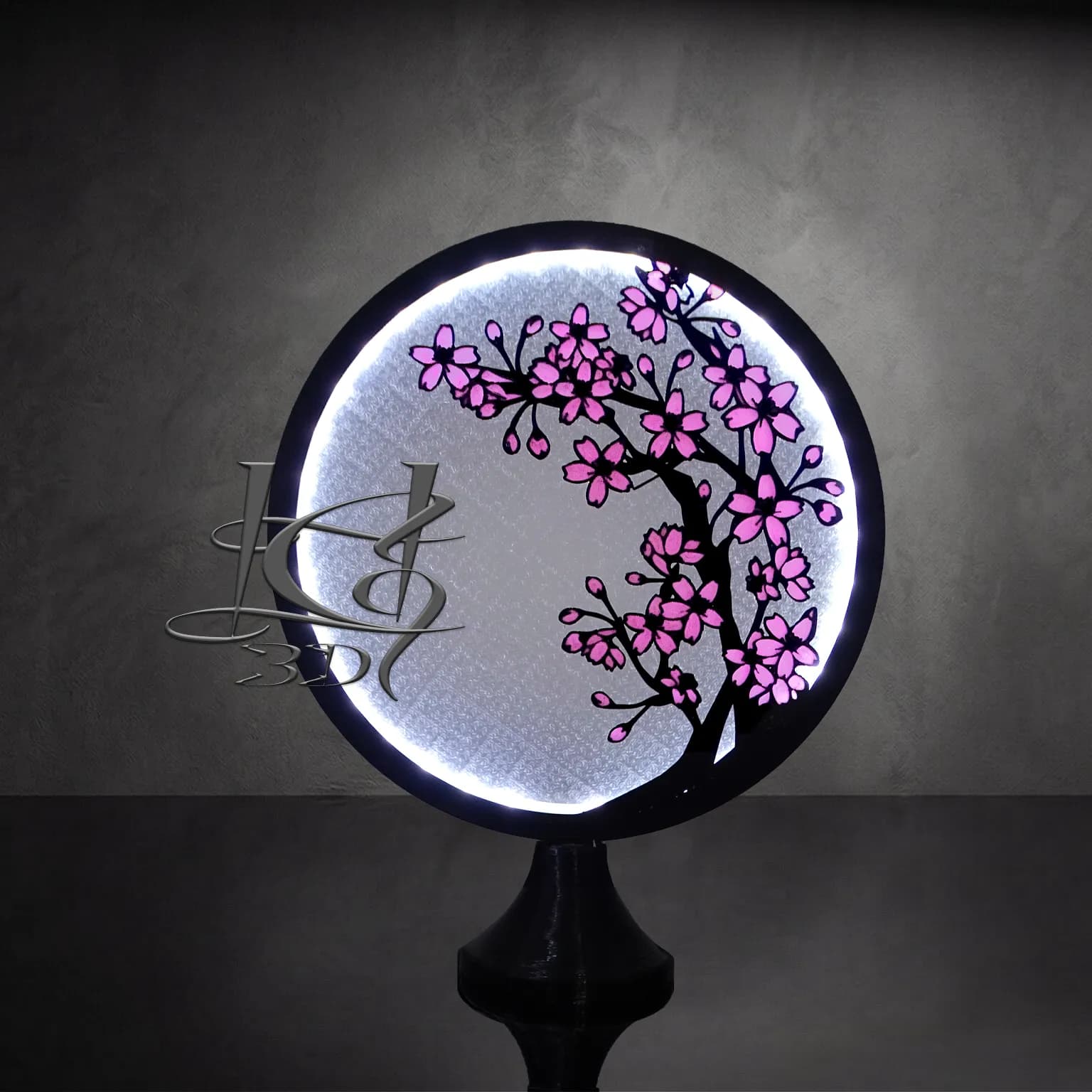 Figuras Personalizables para Lámpara Centro de Mesa Anillo LED